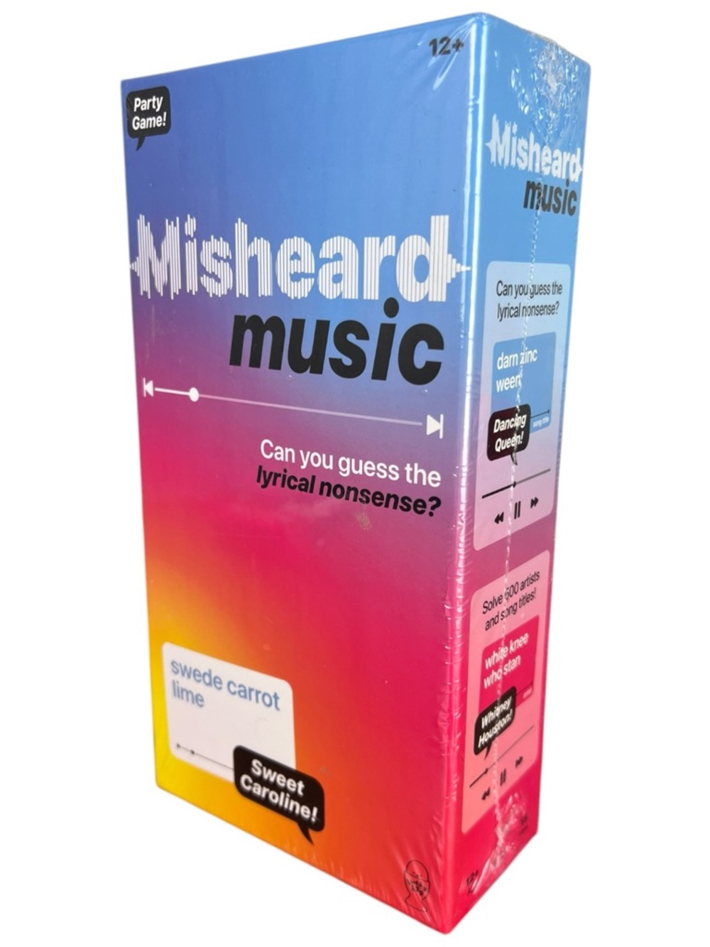 Misheard Music-Guess The Lyric Nonsense, Music Party Game Guess The Song Artist